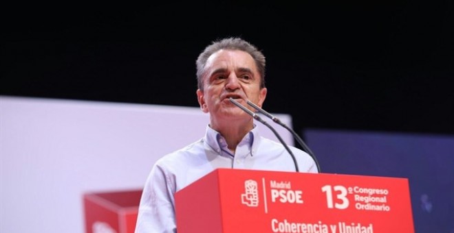 El secretario general del PSOE de Madrid, José Manuel Franco. E.P.