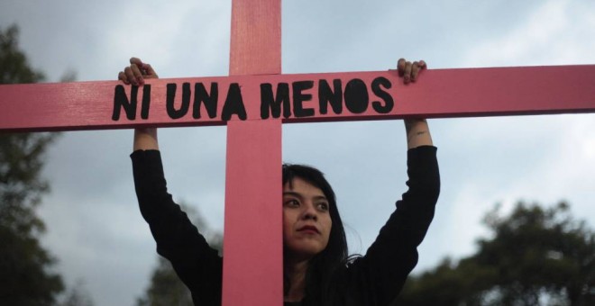 Protesta contra la violencia de género. (EFE)