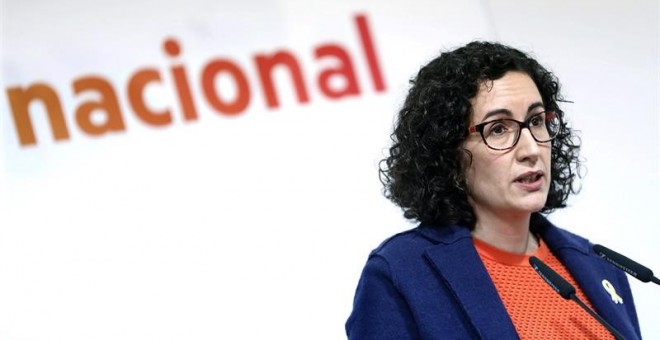 Marta Rovira, secretària general d'ERC, s'adreça al Consell Nacional del seu partit