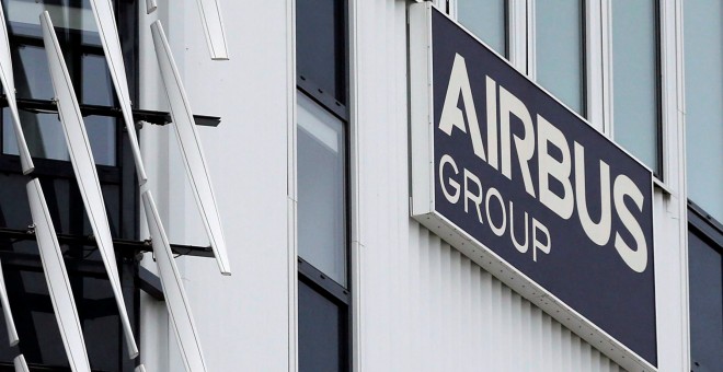 El logo of Airbus en su sede en Blagnac, cerca de Toulouse (Francia). REUTERS/Regis Duvignau