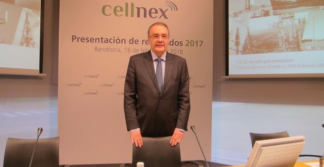 El consejero delegado y recién nombrado presidente de Cellnex, Tobías Martínez. E.P.
