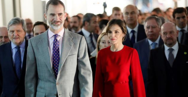 IFEMA ha estalviat als reis Felip i Letizia haver d'inaugurar ARCO amb una obra dedicada als presos polítics a l'ESpanya d'avui / EFE Fernando Alvarado