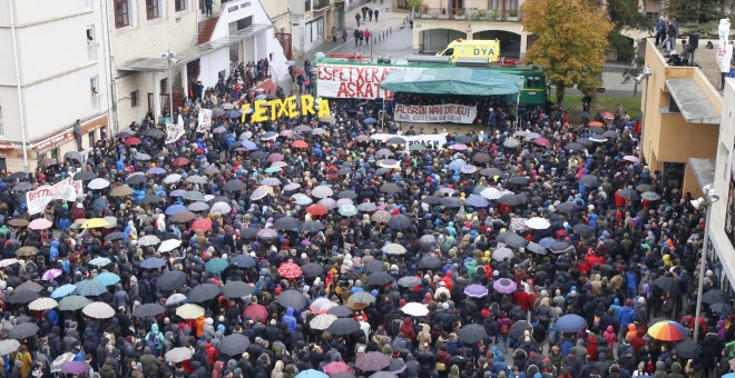 Manifestación en Altsasu