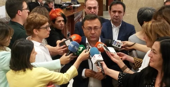 Miguel Ángel Heredia, del PSOE, en el Congreso. PSOE