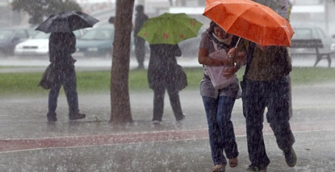 Imagen de archivo de lluvia/EFE