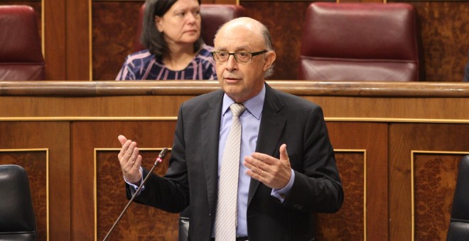 El ministro de Hacienda Cristobal Montoro. / Europa Press