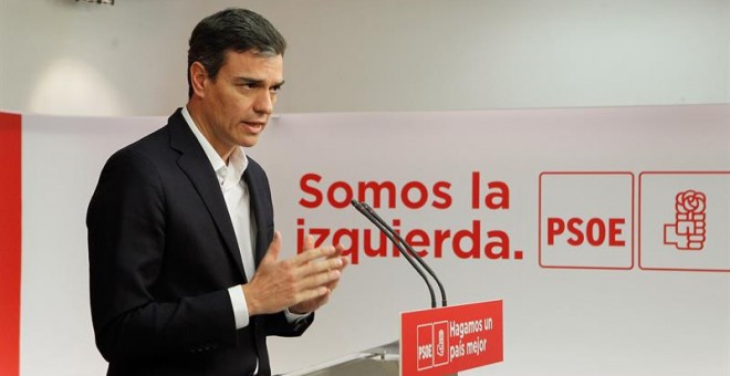 El secretario general del PSOE, Pedro Sánchez. - EFE