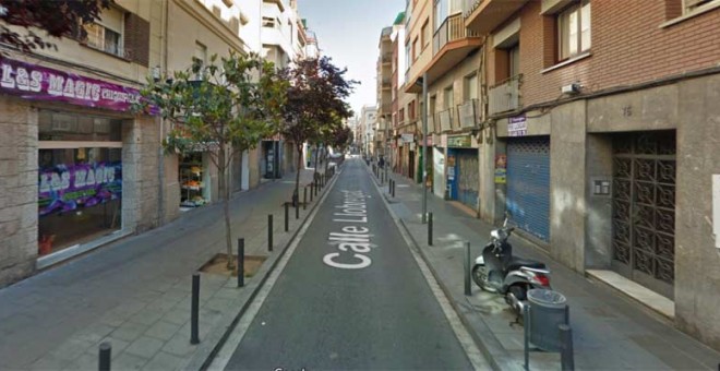 Calle Llobregat de L' Hospitalet de Llobregat, donde tuvo lugar el suceso.