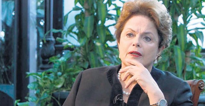 Dilma Rousseff en la entrevista concedida a Página 12.