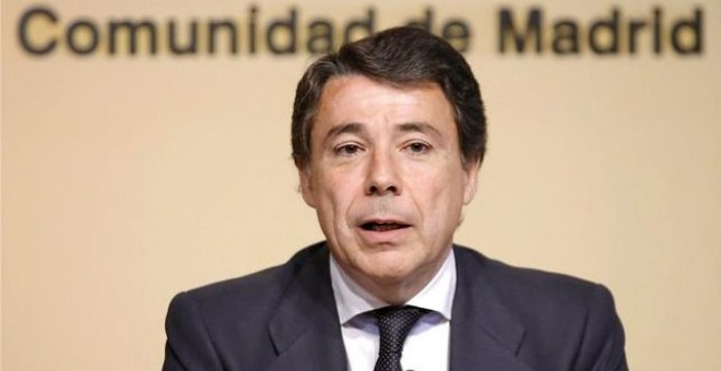 Ignacio González, durante su etapa como presidente de la Comunidad de Madrid - EFE