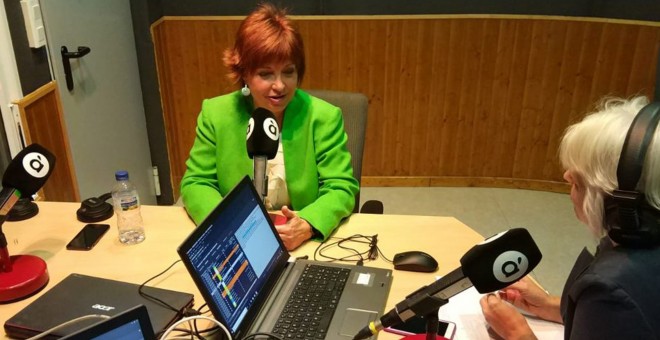 La directora general Empar Marco en entrevista a 'À Punt ràdio'