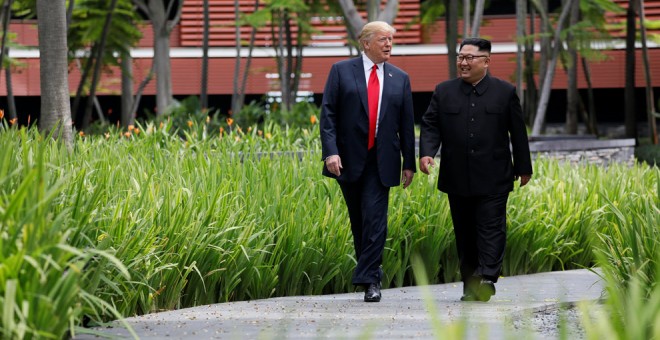 Donald Trump ha calificado de 'honor' la posibilidad de reunirse con Kim Jong Un. / Reuters