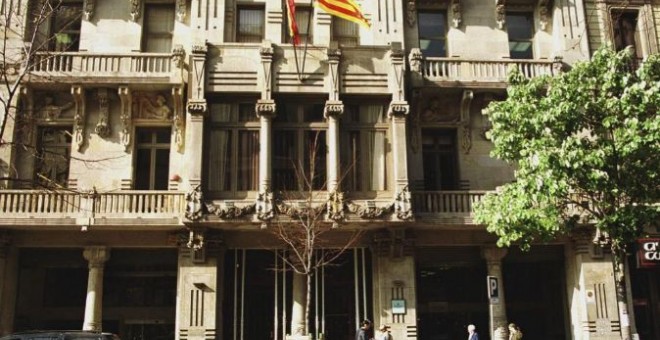 Fachada de la Conselleria de Economía de la Generalitat.