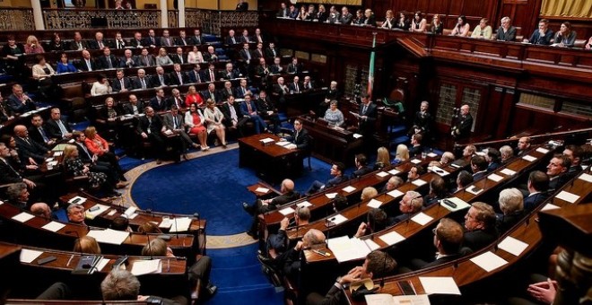 El Parlamento irlandés, en una imagen de archivo. EUROPA PRESS