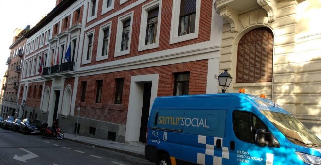 Vehículo de asistencia del Samur Social/ Ayuntamiento de Madrid.