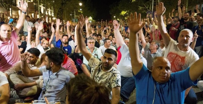 Els taxistes de Barcelona voten per posar fi a la vaga / EFE