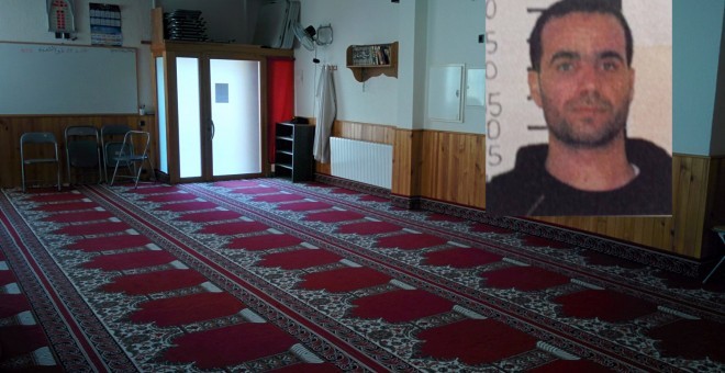 L'imam de Ripoll, Abdelbaki Es-Satty, a la mesquita de la localitat.