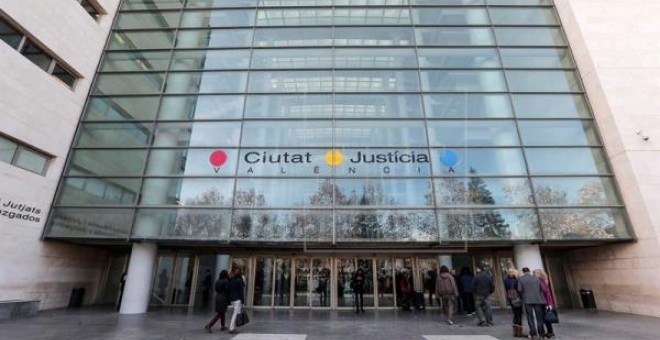 Fachada de la Ciudad de la Justicia de Valencia. | EFE