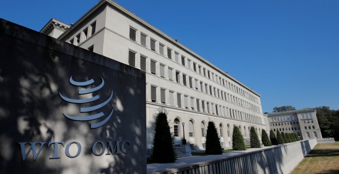 La sede de la Organización Mundial del Comercio (OMC, o WTO, según sus siglas en inglés), en la ciudad suiza de Ginebra. REUTERS/Denis Balibouse