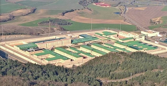 Vista exterior de la cárcel de Zaballa, en Araba. / Google Maps