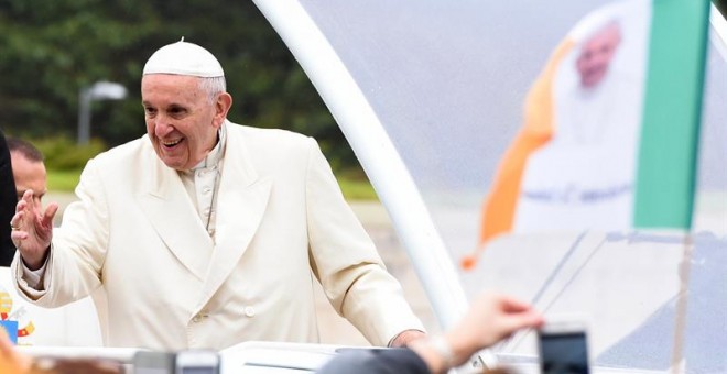 El Papa Francisco, en Irlanda. / EFE
