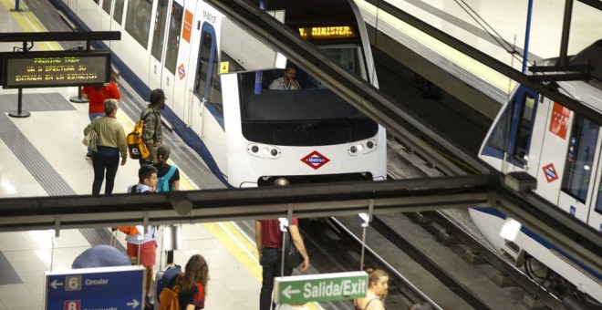 Estación de Metro de Madrid. EFE (Archivo)