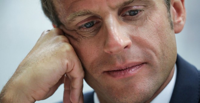 El presidente francés, Emmanuel Macron.- REUTERS