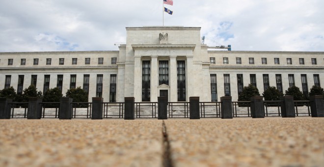 La sede de la Reserva Federal, el banco central de EEUU, en Washington. REUTERS/Chris Wattie