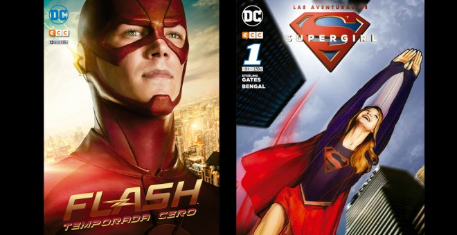 Imágenes promocionales de las series 'The Flash' y 'Supergirl'. TM & © DC COMICS. All Rights Reserved.