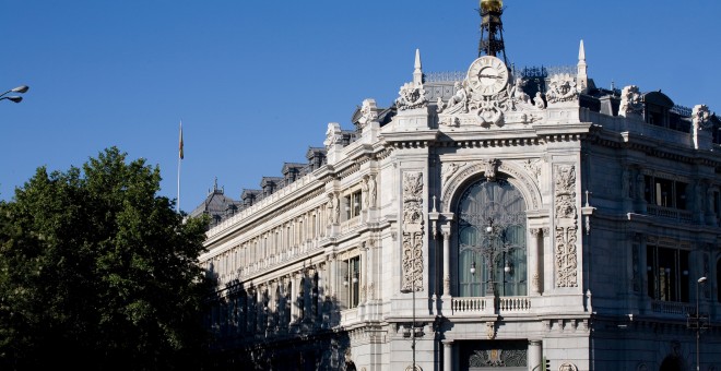 Edificio del Banco de España en Madrid.