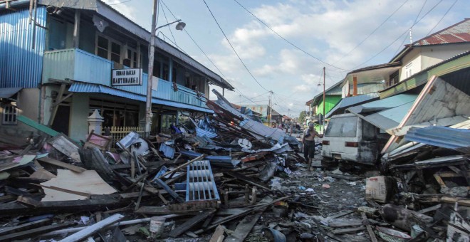 Resultado de imagen para Terremoto y tsunami en Indonesia: sube a 1.234 la cifra de muertos