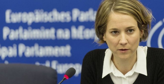La exeurodiputada de Izquierda Unida en el Parlamento Europeo, Marina Albiol, en una foto de archivo. EFE