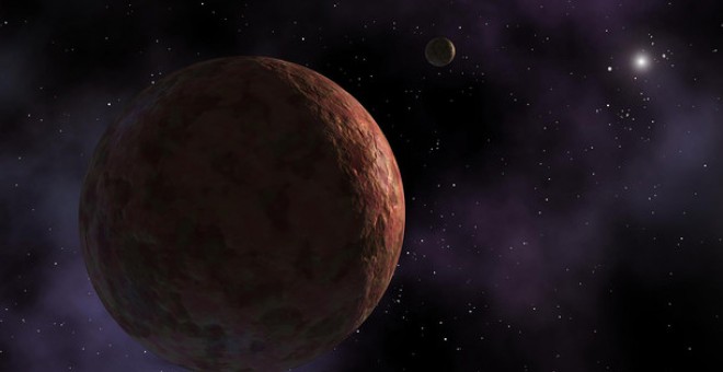 ¿Está condicionado Sedna (en la imagen) por la presencia de un planeta desconocido?/ NASA/JPL-Caltech