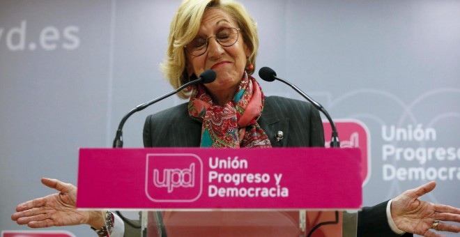 La exlíder de UPyD, Rosa Díez, en una foto de archivo. EFE