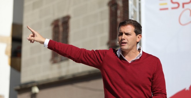 Albert Rivera en el acto de España Ciudadana en Altsasu./EUROPA PRESS