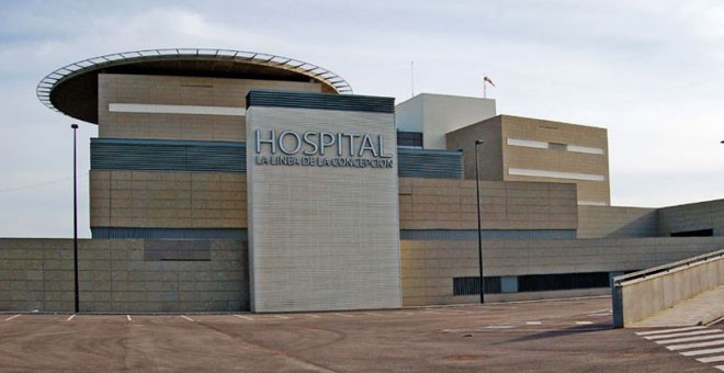 Hospital de La Línea de la Concepción (Cádiz), donde fue atendido el bebé presuntamente violado por su padre. / JUNTA DE ANDALUCÍA