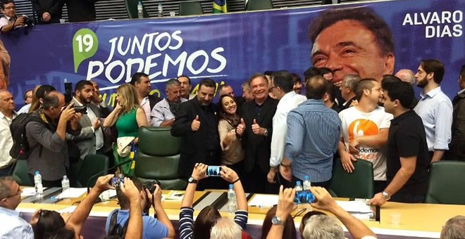 Encuentro estatal del partido brasileño Podemos en Sao Paulo. / PODEMOS 19