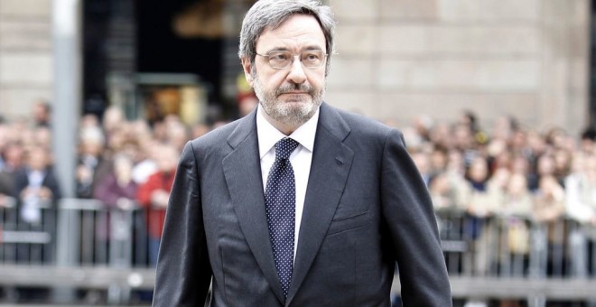 El expresidente de Caixa Catalunya, Narcís Serra.- EFE