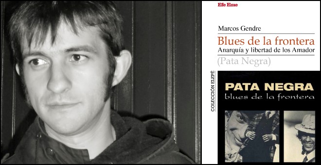 Marcos Gendre, autor del libro sobre Pata Negra 'Blues de la frontera'. / EFE EME