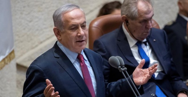 El primer ministro israelí, Benjamín Netanyahu. - EFE