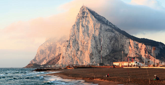 Foto de archivo. El Peñón de Gibraltar. EFE