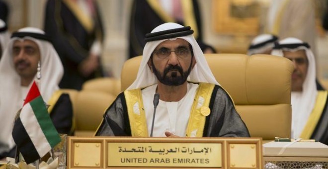 Sheikh Mohammed bin Rashid Al Maktoum, primer ministro y vicepresidente de Emiratos Árabes, en 2015. REUTERS/Faisal Al Nasser