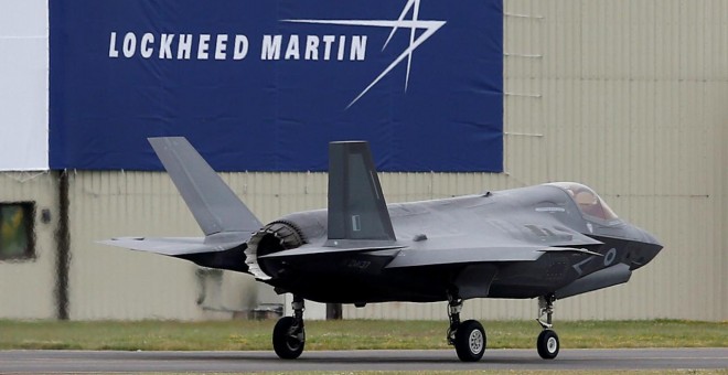 Lockheed Martin es una de las tres compañías aramamentísticas que encabeza la lista elaborada por SIPRI - REUTERS/Peter Nicholls