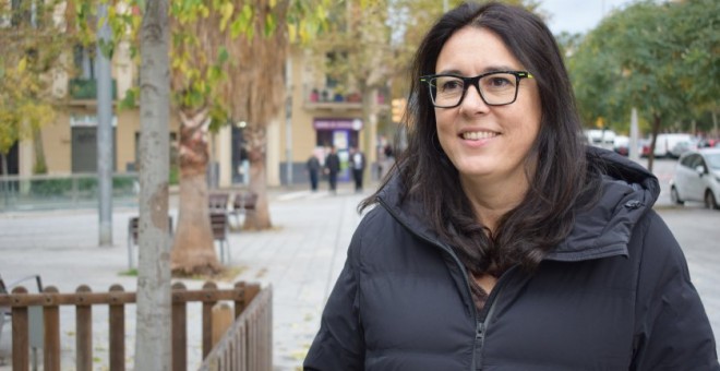 La pedagoga Diana Riba, membre de l'Associació Catalana de Drets Civils. ERC