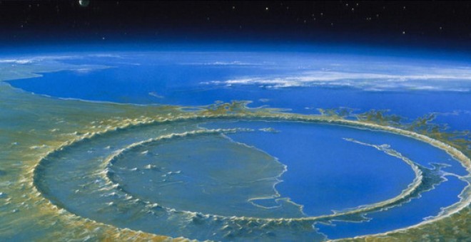 Cráter de Chicxulub / Agencia Espacial Mexicana
