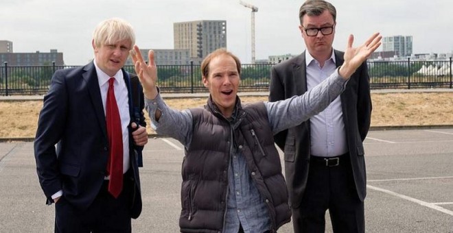 Un fotograma de la película 'Brexit: The Uncivil War', protagonizada por Benedict Cumberbatch.