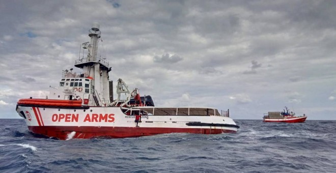 El buque español de Open Arms - Reuters