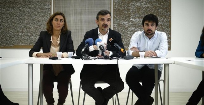 De izquierda a derecha: Lorena Ruiz Huerta, José Manuel López y Ramón Espinal / Europa Press