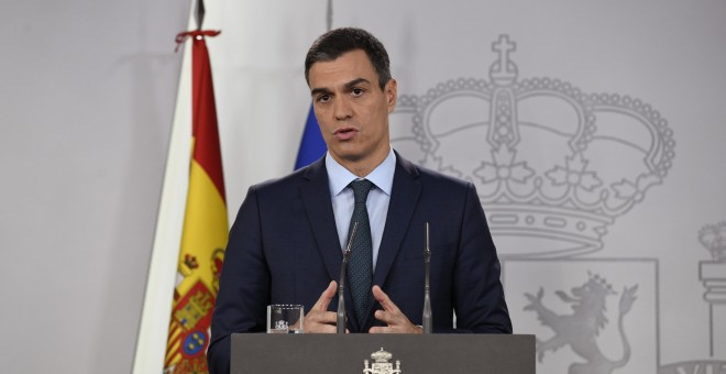 El presidente del Gobierno, Pedro Sánchez. EFE/Víctor Lerena