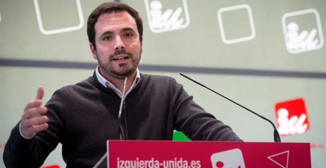 El coordinador general de Izquierda Unida, Alberto Garzón. EFE/Luca Piergiovanni